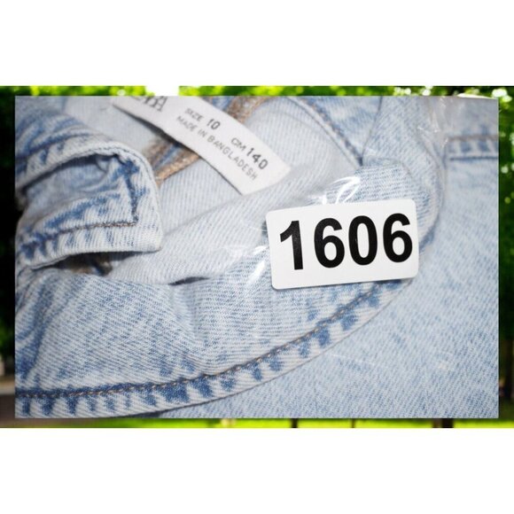 Zara Kids Cropped Jean Top Size 10-11 Yrs - Picture 8 of 8